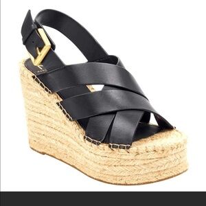 Marc Fisher Alenni Platform Wedge‎ Sandal Size 10 Women